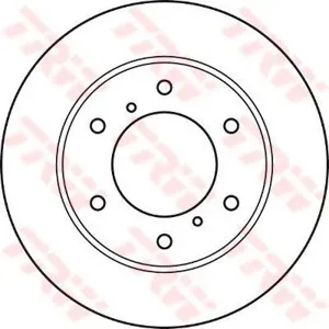 TRW DF4920 Диск торм.перед. Mitsubishi L200 2.5Di-D 06>