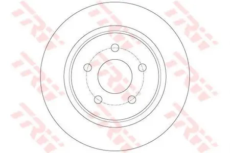 TRW DF6150 Диск торм.задний Ford C-Max Grand C-Max 1.01.61.6D2.0D 10>Kuga 1.62.0D 12>