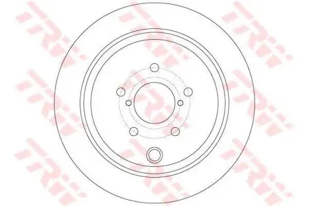 TRW DF6306 Диск торм.задний Subaru Forester Impreza Legacy Outback 2.02.52.0d 08>