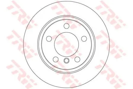 TRW DF6353 Диск торм.задний MINI R60R61 10>