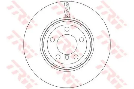 TRW DF6471 Диск торм.перед. Nissan Juke 1.2-1.6iDCi 10>