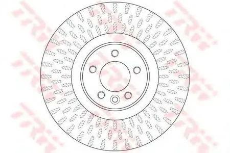 TRW DF6508S Диск торм.перед. Land Rover Range Rover 3.0D4.4D5.0i 12>