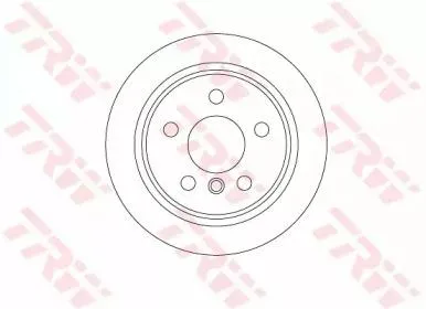 TRW DF6795 Диск тормозной задний Mini Cooper F55F57 13>