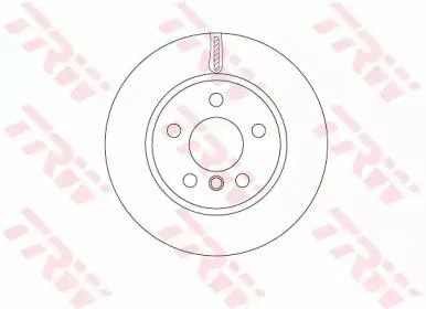 TRW DF6799 Диск торм.перед. MINI (F55-F57) 1213-