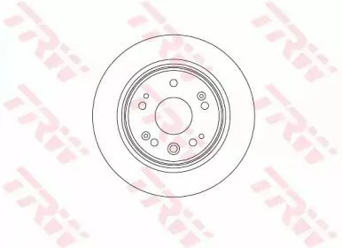 TRW DF8083 Диск торм.задний Honda CR-V II 901-1204