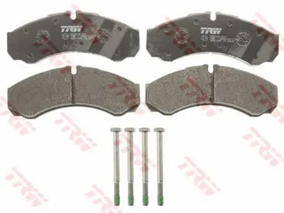 TRW GDB1345 Колодки торм.передние+зад. Iveco Daily 89>