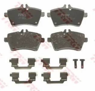 TRW GDB1630 Колодки торм.передние =1144 00=FDB1749 Mercedes W169 1.5-1.8CDi 04>