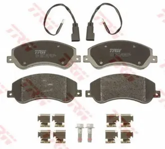 TRW GDB1724 Колодки торм.передние =1250 02 Ford Transit 2.3 16V2.2TDCi2.4TDCi 06>