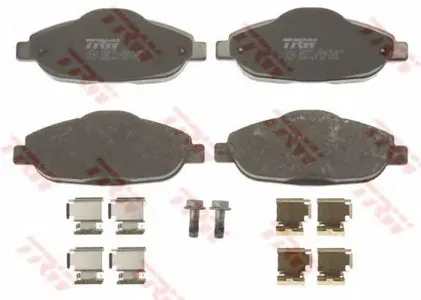 TRW GDB1761 Колодки торм.передние