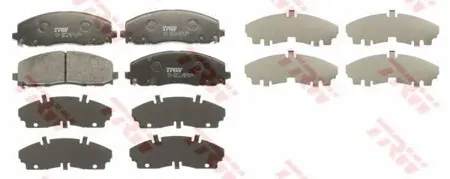 TRW GDB1944 Колодки торм.передние Chrysler Grand Voyager V 3.6 11=>