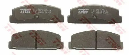 TRW GDB3088 Колодки торм диск комплект задн