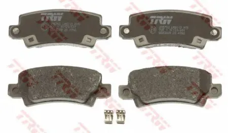 TRW GDB3289 Колодки торм.задние Toyota Corolla (E12)