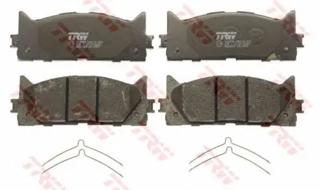 TRW GDB3429 Колодки торм.передние Toyota Camry 07->