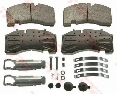 TRW GDB5093 колодки дисковые 29171 с рк 210.5x108.2x30BPW, KNORR SB4309T (SK7)