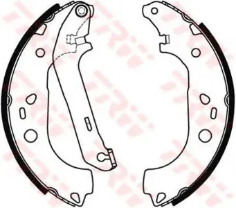 TRW GS8471 Колодки торм. Ford Tourneo Transit 02- барабан.