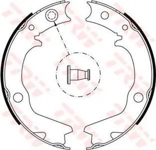 TRW GS8479 Колодки торм.барабанные Mitsubishi GALANT VI, LANCER (CS)