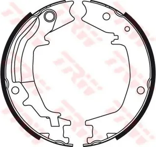 TRW GS8489 Колодки торм.барабанные руч. Hyundai Santa Fe , Kia Sportage 00>