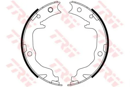 TRW GS8804 Колодки стоян торм Mits Lancer X ASX Outlander II