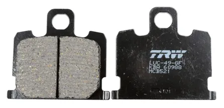 TRW MCB521 Колодки торм. пер. 67.0 x 59.0 x 10.0 mm MOTO