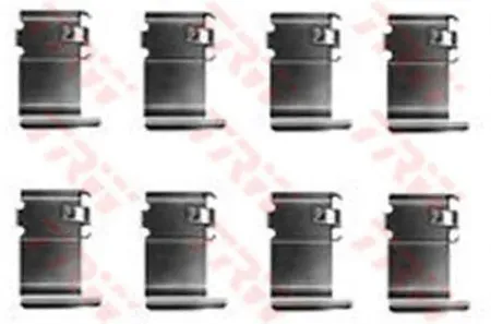 TRW PFK337 комплект уст диск торм колодок передн