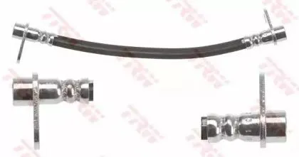 TRW PHA614 Шланг тормозной задн. левый L=255mm Mitsubishi ASX 1.62.0 10>