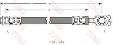 TRW PHD349 Торм.шланг
