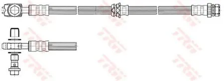 TRW PHD560 Шланг тормозной