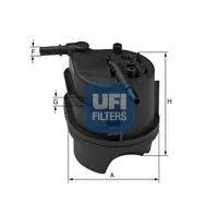 UFI 2401500 Фильтр топливный