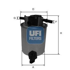 UFI 2402001 Фильтр топливный