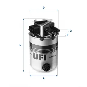 UFI 2409500 Фильтр топливный