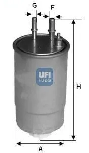 UFI 24ONE01 Фильтр топливный