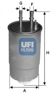 UFI 24ONE0B Фильтр топливный