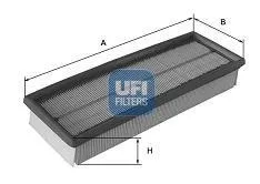 UFI 3018700 Воздушный фильтр Audi A3, VW Golf V Touran , Scoda Octavia 1.9TDi2.0TDi 03>
