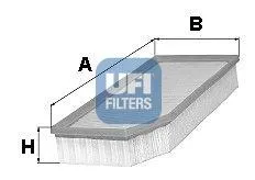 UFI 3025100 Воздушный фильтр BMW E60E61 2.0i2.5i3.0i & Touring 03>