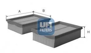 UFI 3053100 Воздушный фильтр Mercedes W203W220W463W211 3.2-5.5 97>
