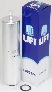 UFI 3185100 Фильтр топливный 55x36x8x250,5 BMW E87E46E90E60E65X3X5 2.0-4.0D 03>