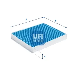 UFI 3411400 Фильтр салона VAG A1 Ibiza Fabia Roomster Polo Crystal Air