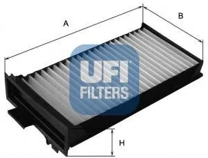 UFI 5310400 Фильтр салона Nissan Micra Note , Renault Clio Modus all 03>