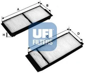 UFI 5312000 Фильтр салона