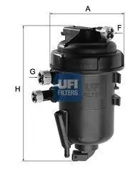 UFI 5517800 Фильтр топливный