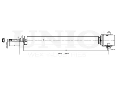 UNIO SAB10674 Амортизатор задний газовый