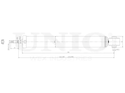 UNIO SAB10760 Амортизатор VAG Golf A3 Octavia 12- газ.задн.