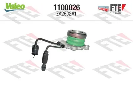 VALEO 1100026 Центральный выключатель сцепления FTE CLUTCH ACTUATION