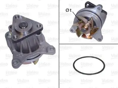 VALEO 506694 Водяной насос Ford Focus II, Mondeo III Mazda 3, 5, MPV 1.8-2.0 04=>
