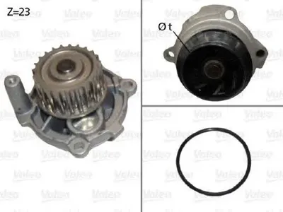 VALEO 506790 Водяной насос Audi VW Skoda Seat 1.6