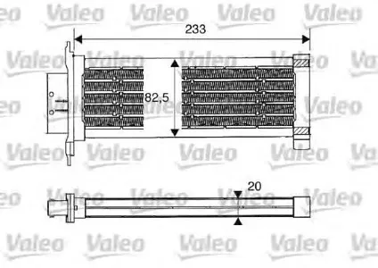 VALEO 812235 Обогреватель дополнит.