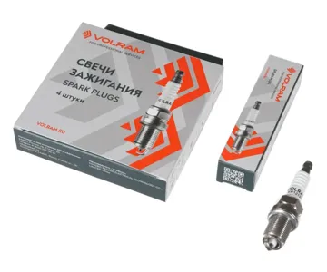 VOLRAM VR12122 Свеча зажигания Logan I 1.6 16V K4M 07- Peugeot 206 1.1 1.4 02- Citroen