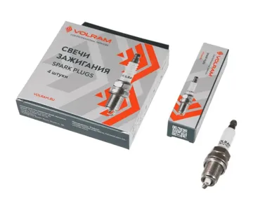 VOLRAM VR12157 Свеча зажигания VW Polo 2.0 13- Tiguan 2.0 07-18 Audi A6 2.0 05-18 Q5 2.0 09-18 ПЛАТИНА+ПЛАТИНА
