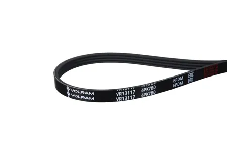 VOLRAM VR13117 Ремень генератора 4PK780 Getz Mitsubishi Lancer VI IX Honda Civic V VI Picanto II