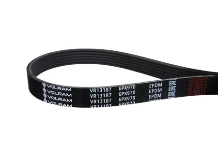 VOLRAM VR13187 Ремень генератора 6PK970 Mazda 6 12- CX-5 13- Toyota Corolla 04-14